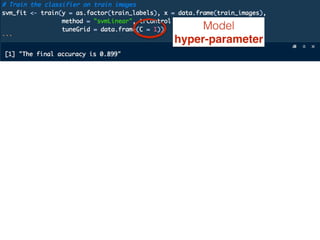 Model
hyper-parameter
 