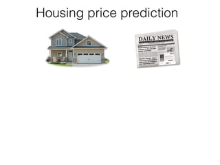 Housing price prediction
 