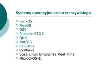 1 systemy operacyjne | PPT