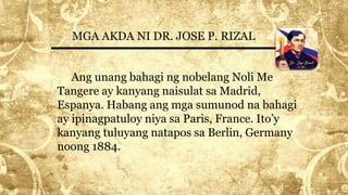 Talambuhay ni Dr. Jose P. Rizal.pptx