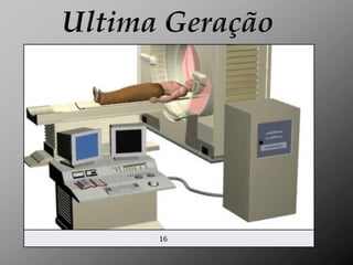    São os multi-slice.
   4,8,16,32,40,64,128 e 256 pistas no detector.
   Maior quantidade da dados.
   Melhor resolução espacial.
   Maior velocidade da mesa.
   E também muito mais caro.
 
