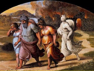 La depravación sexual de los hombres de Sodoma y Gomorra
era tanta, que se atrevieron a pretender tener relaciones
sexuales con los ángeles que Dios había enviado a Lot para
sacarlo de esas ciudades.
 