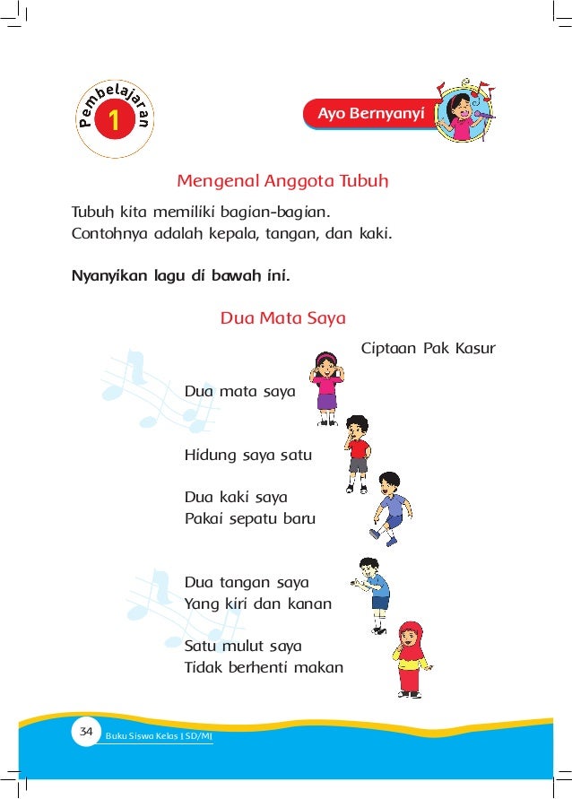 Buku 1 Tematik Tema 1 Kelas 1 Buku 1 Tematik Tema 1 Kelas 1