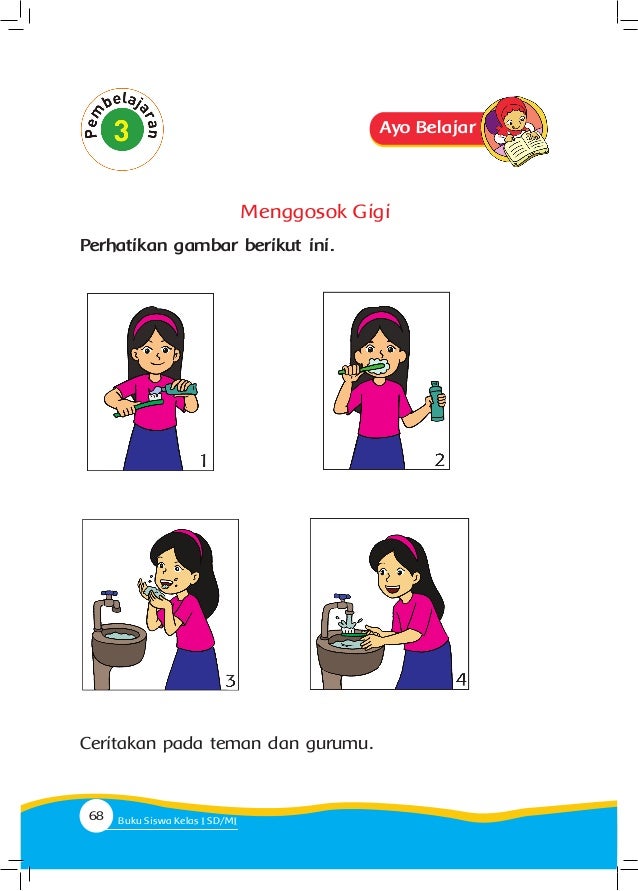Buku 1 tematik tema 1 Kelas 1