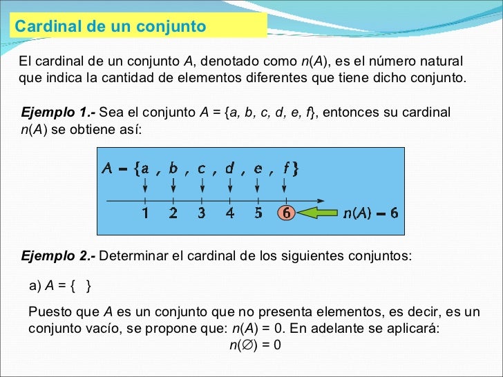 Cardinal De Un Conjunto Para Primaria