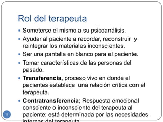 1 TeoríA PsicoanalíTica