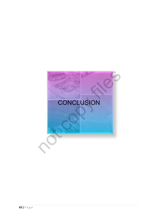 43 | P a g e
CONCLUSION
notcopy
files
 