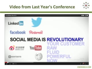 Video from Last Year's Conference

ENERGISE2-0.COM

 