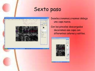 Con la herramienta gardiente,le hacemos un degradado en dos colores.   