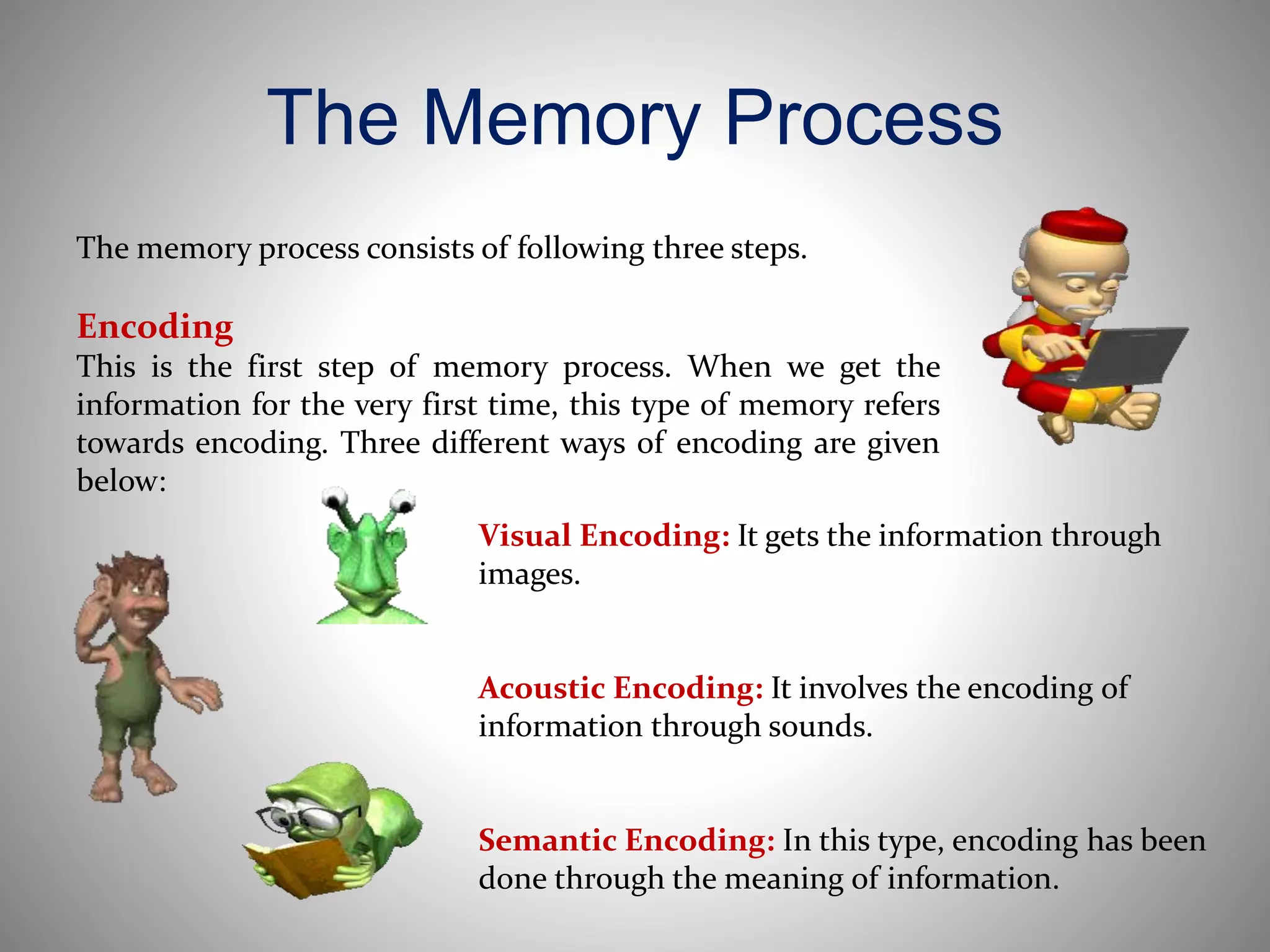 The memory process | PPTX