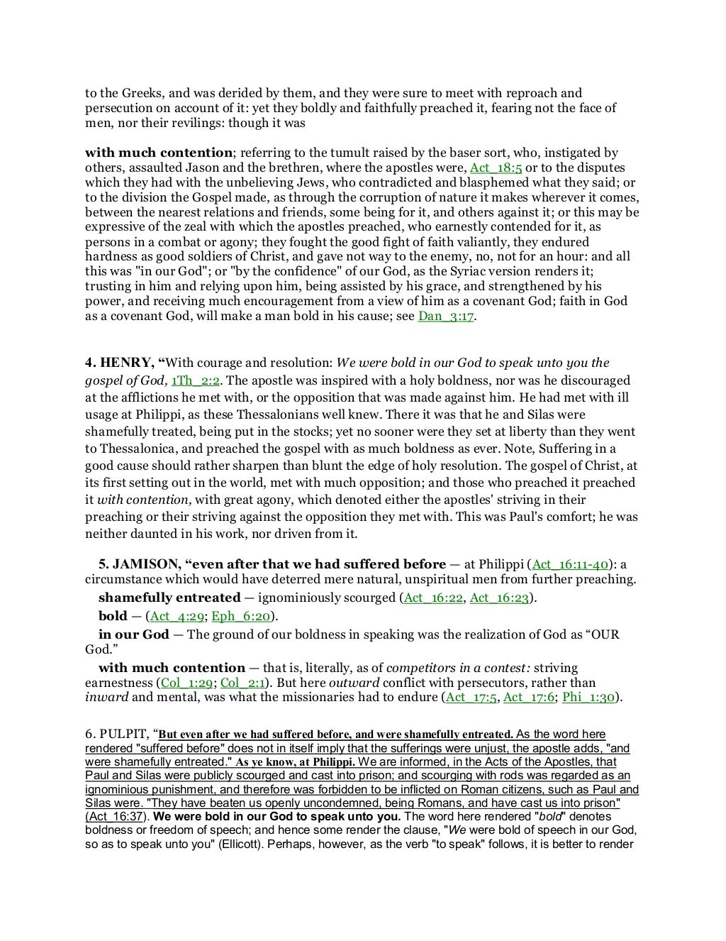1 Thessalonians 2 Commentary