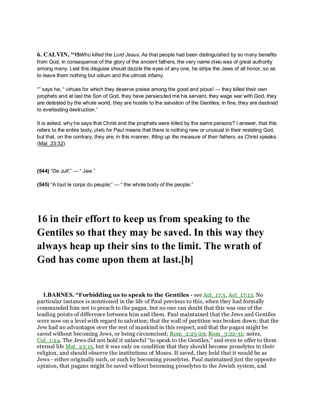 1 Thessalonians 2 Commentary