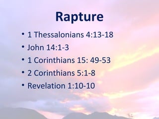 1 thessalonians 4 5 rapture | PPT
