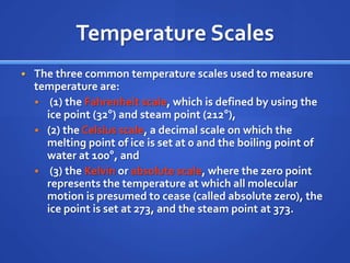 Heat Scale Example The Sun: Our Heat Source | PPTX