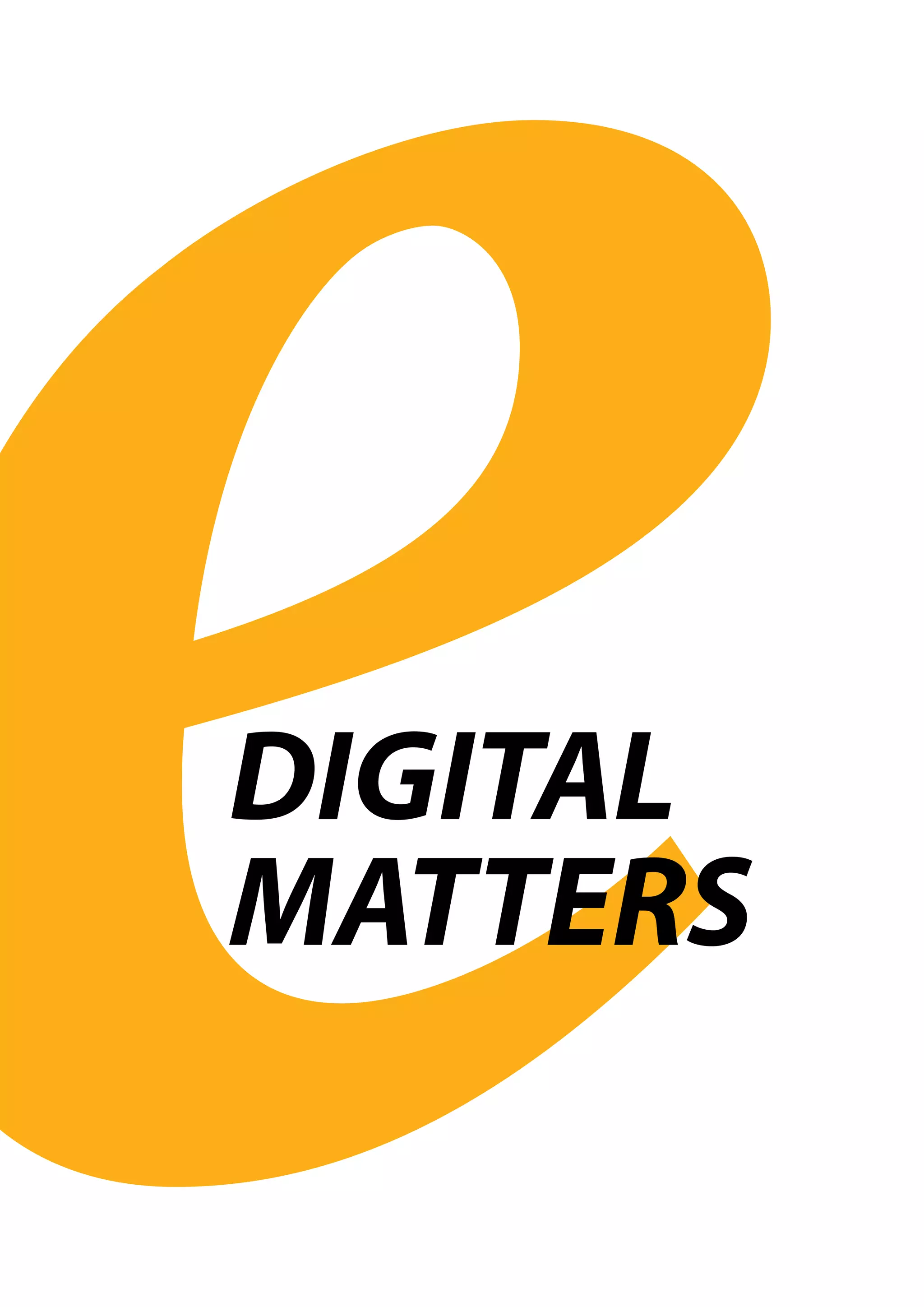 DIGITAL
MATTERS
 