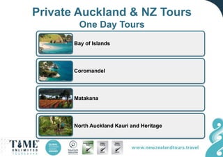 Private Auckland & NZ Tours
One Day Tours
Bay of Islands
Coromandel
Matakana
North Auckland Kauri and Heritage
 