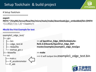Tiny ML for spark Fun Edge | PPTX