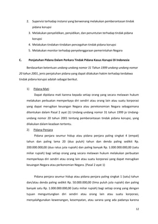 TIPIKOR (Tindak Pidana Korupsi) | DOCX