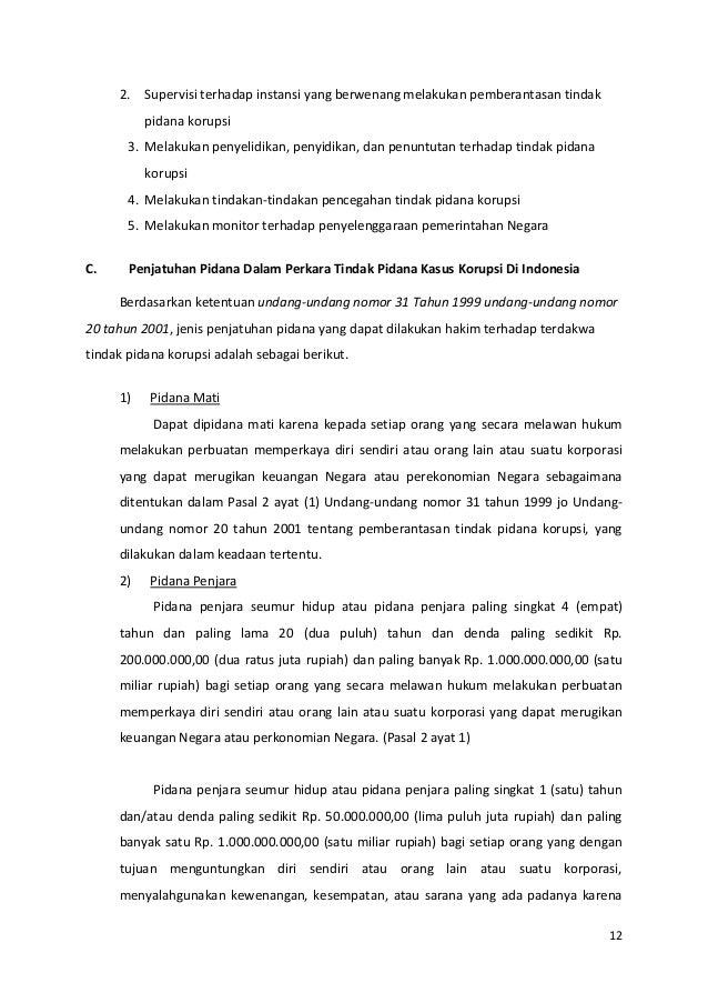 Pengertian Tindak Pidana Korupsi Lawyer