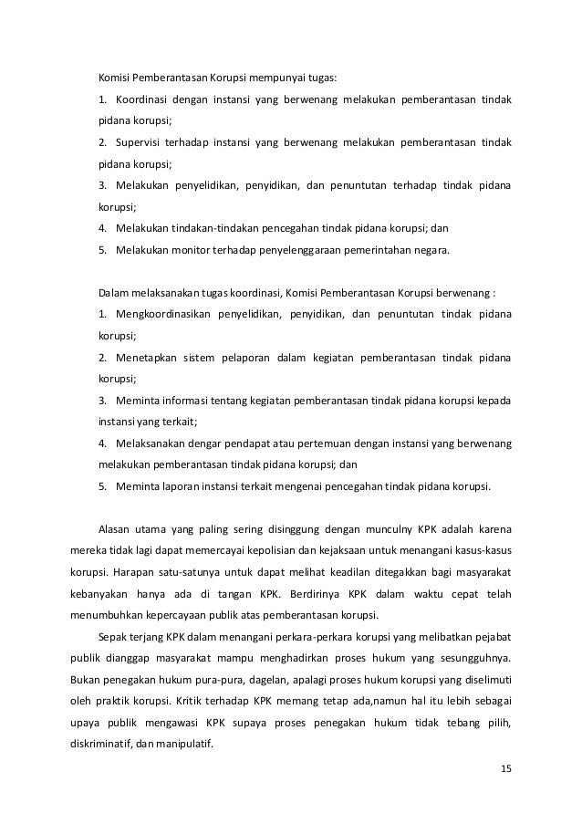 Tipikor Tindak Pidana Korupsi