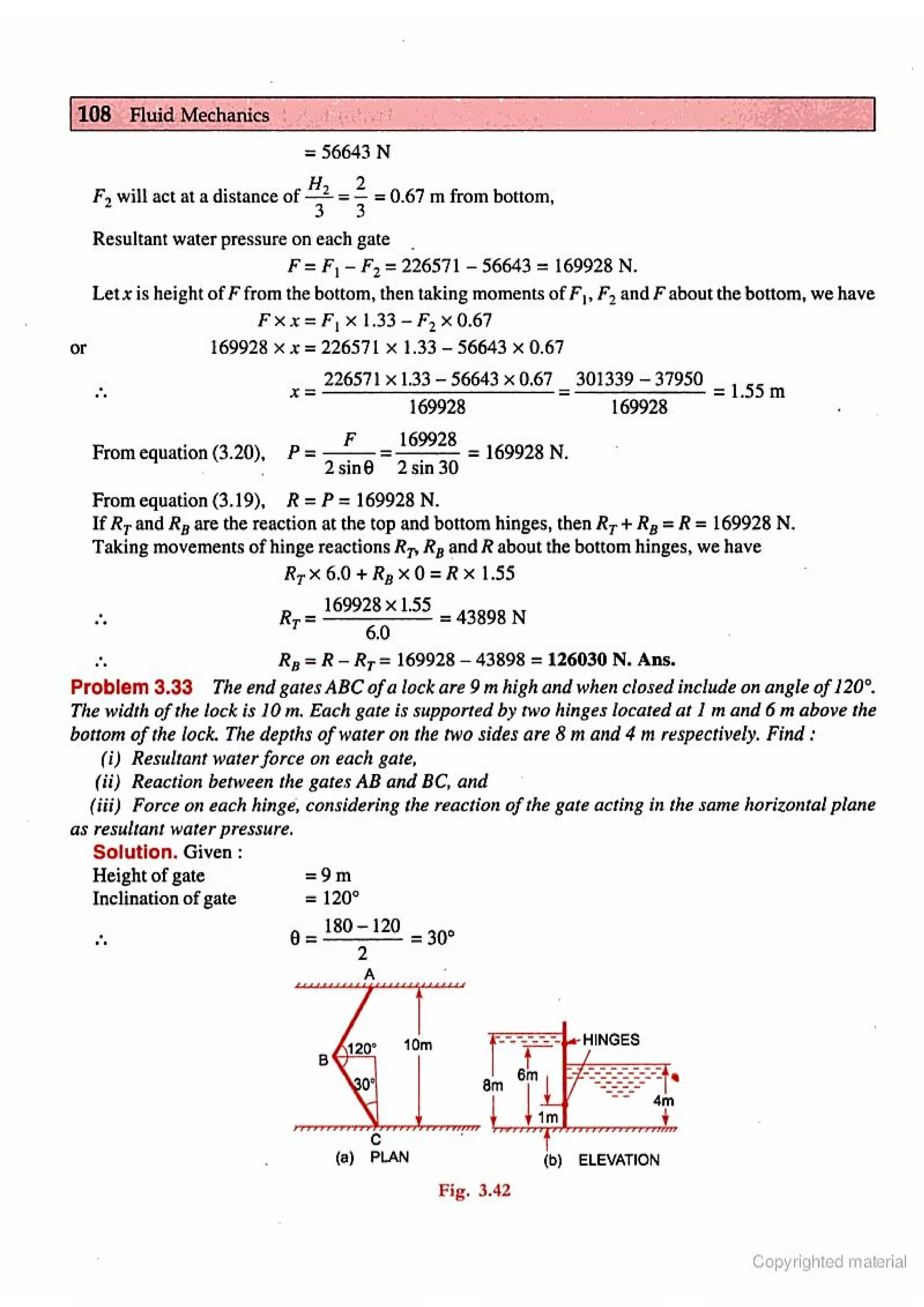 Fluid Mechanic and Hyraulics