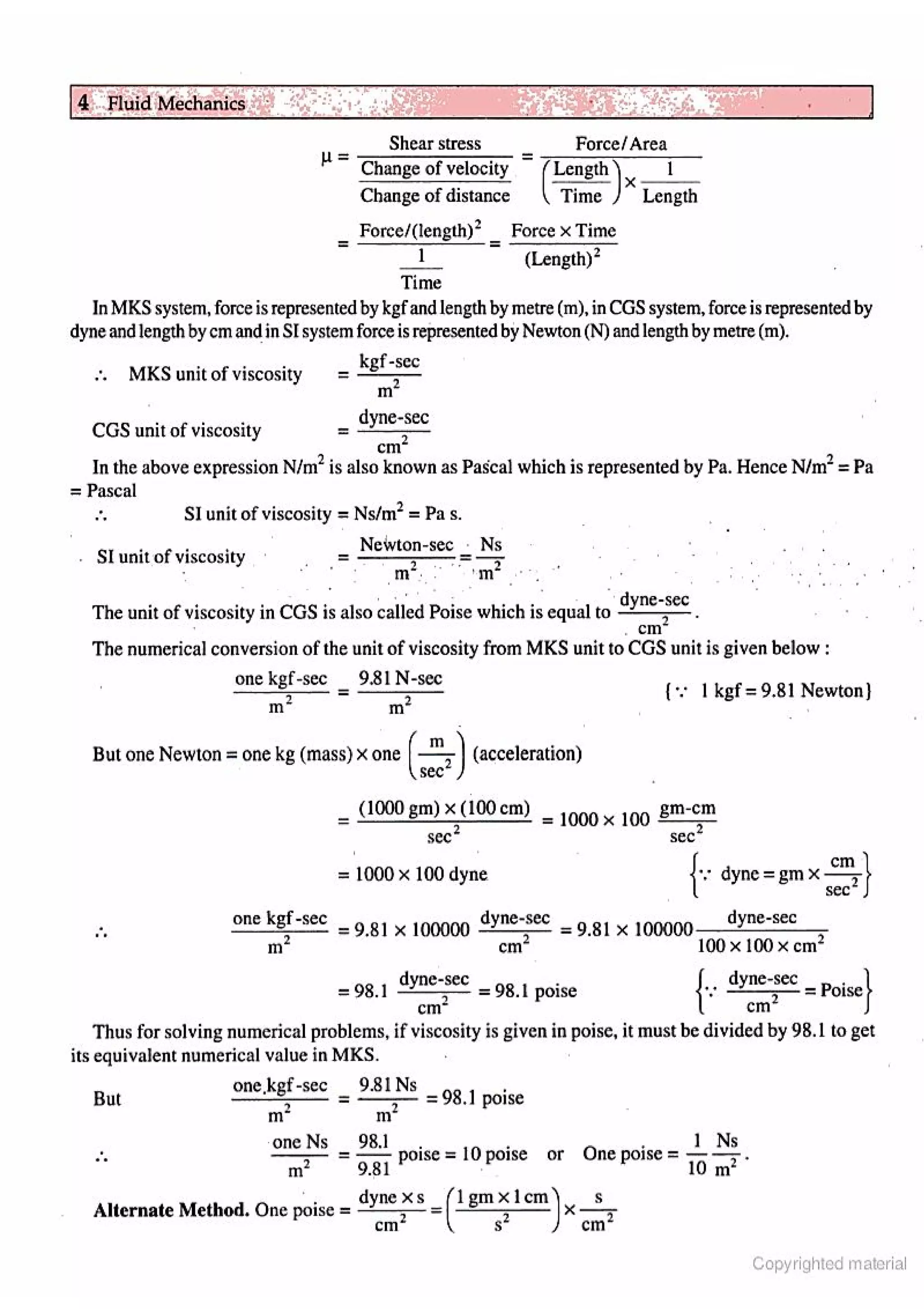 Fluid Mechanic and Hyraulics
