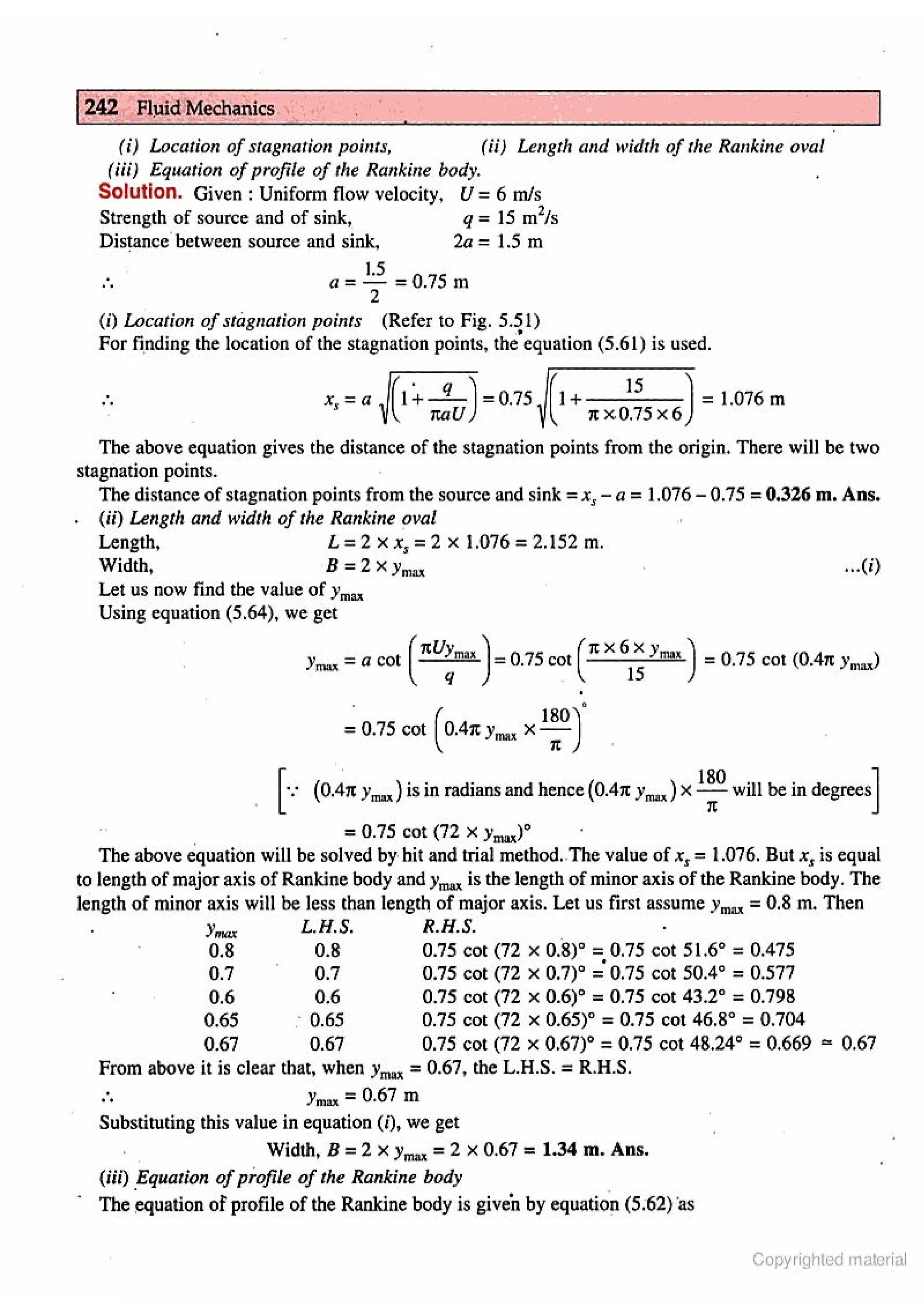 Fluid Mechanic and Hyraulics