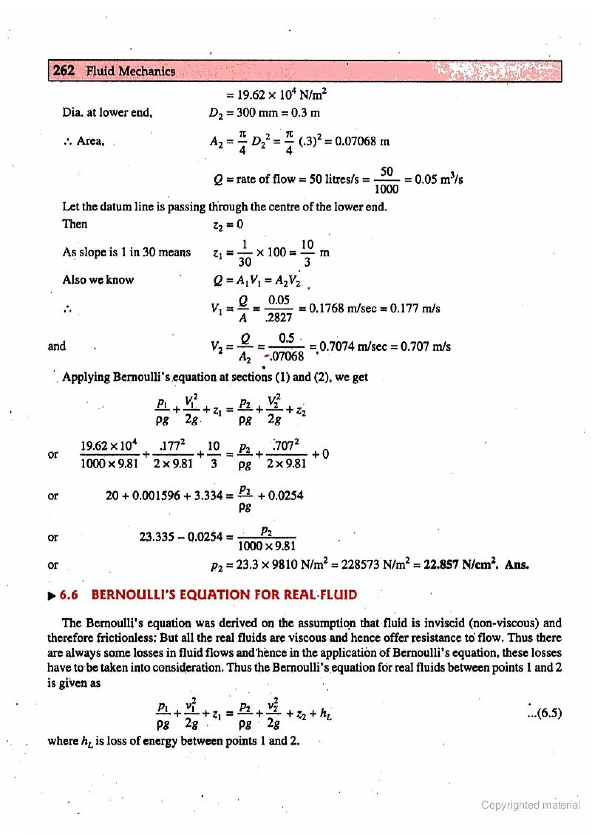 Fluid Mechanic and Hyraulics
