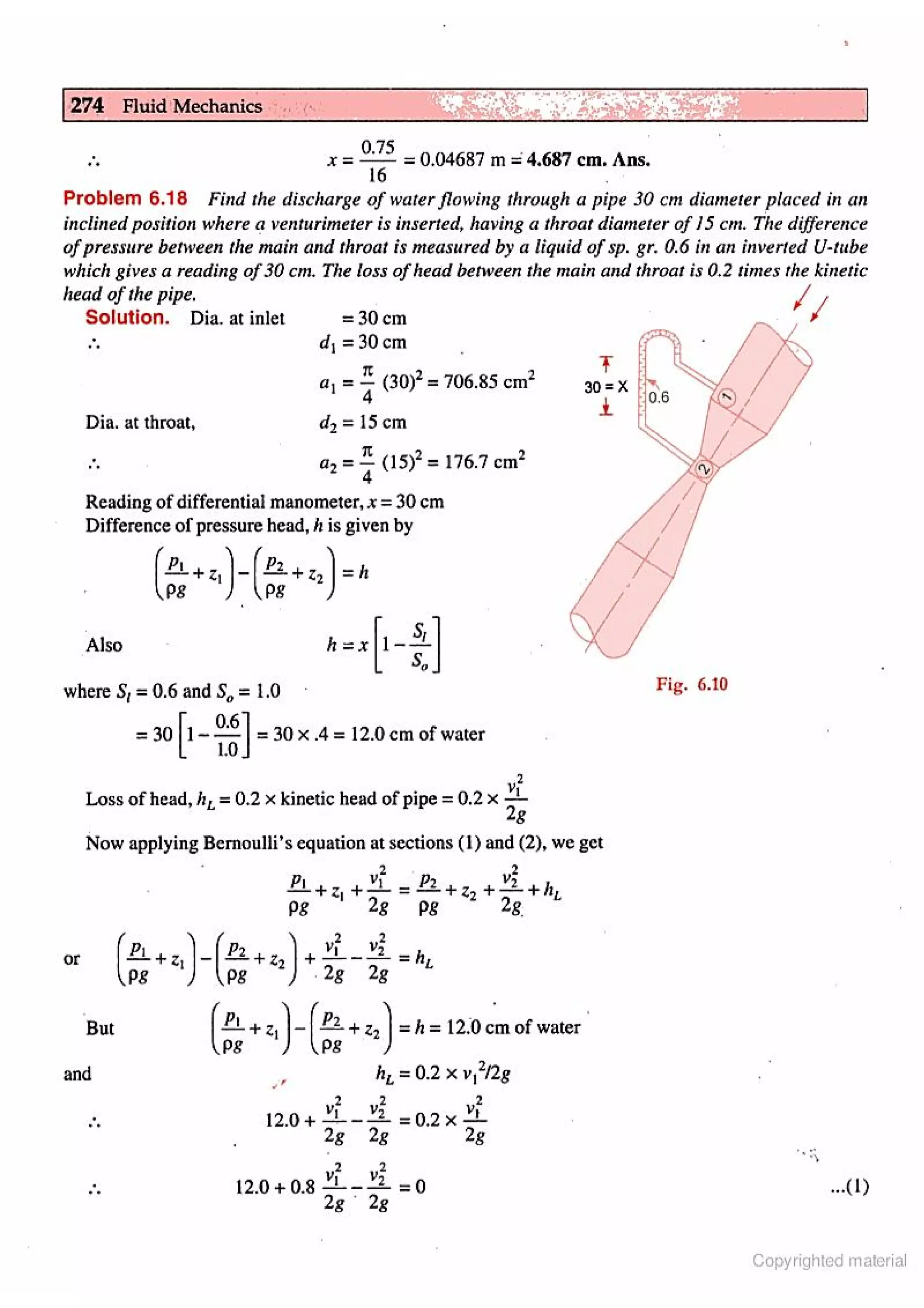 Fluid Mechanic and Hyraulics