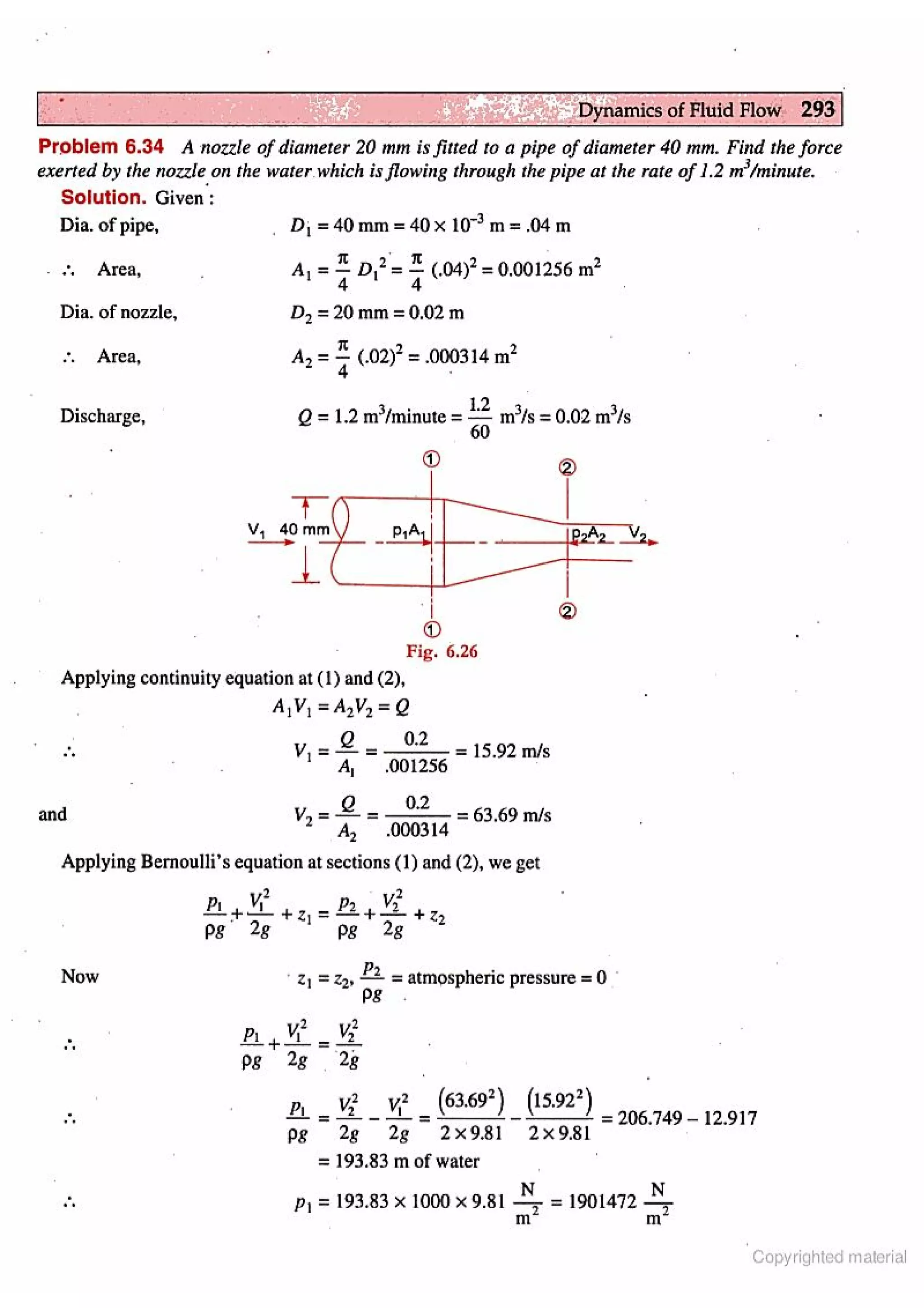Fluid Mechanic and Hyraulics