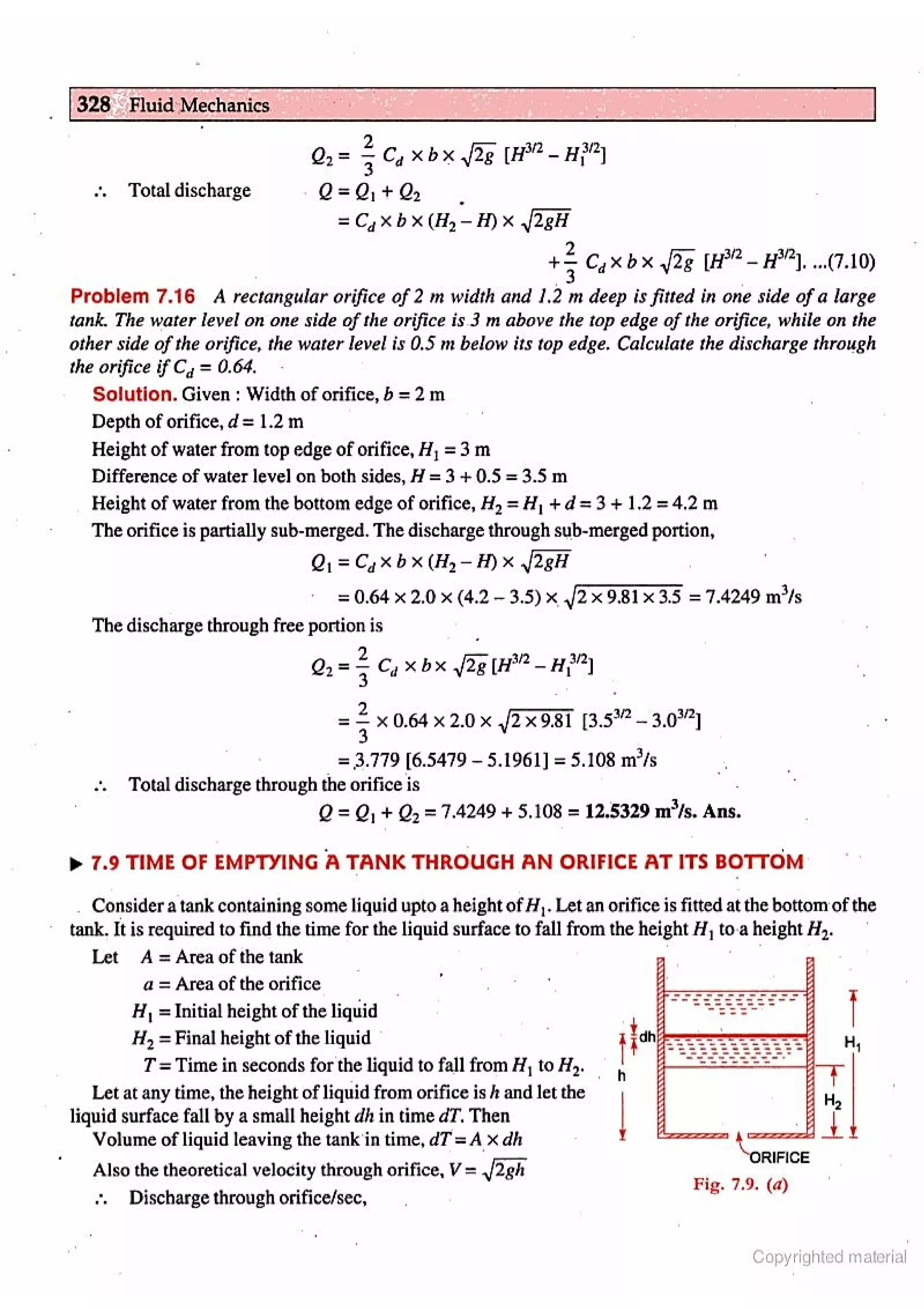 Fluid Mechanic and Hyraulics