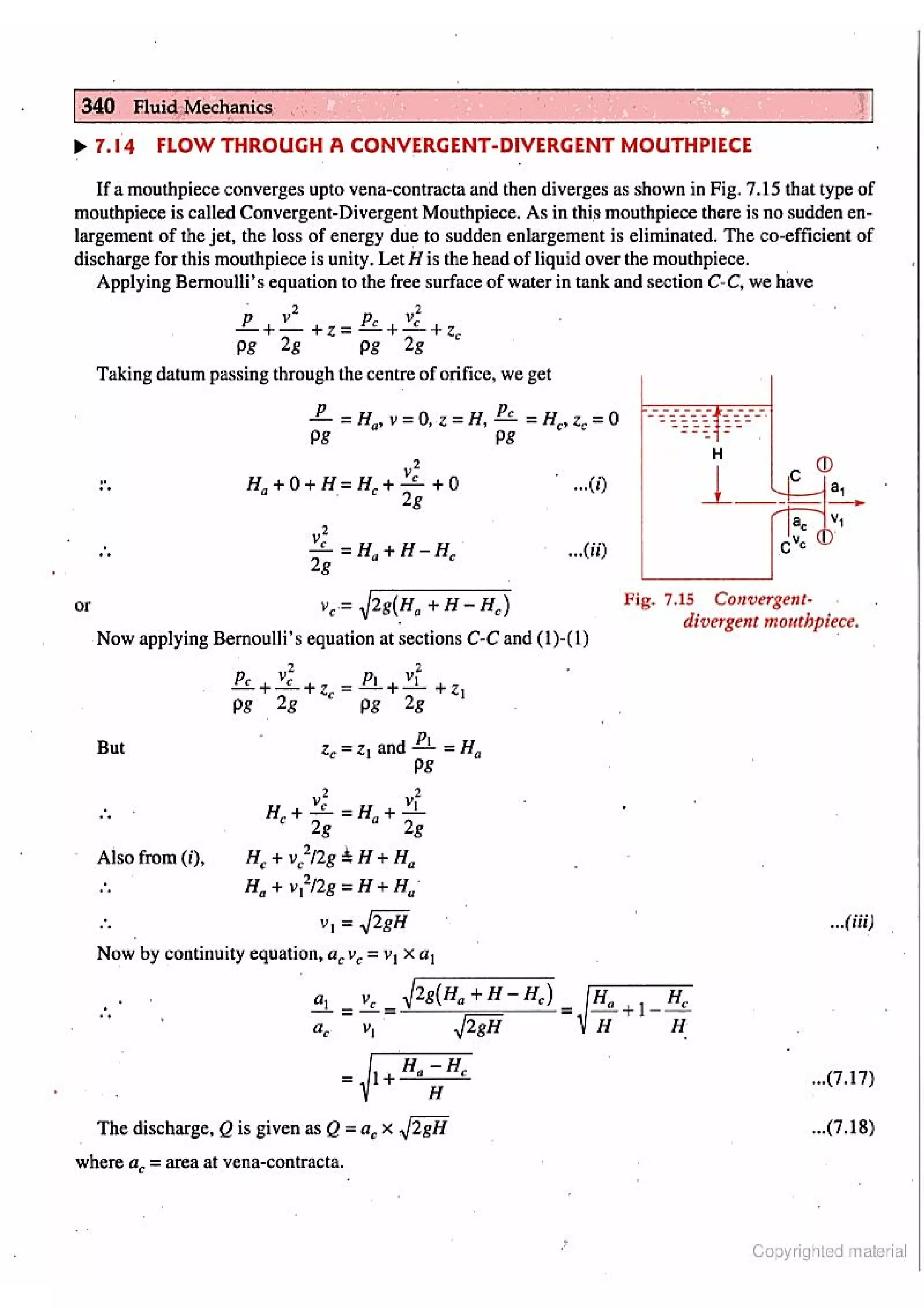 Fluid Mechanic and Hyraulics
