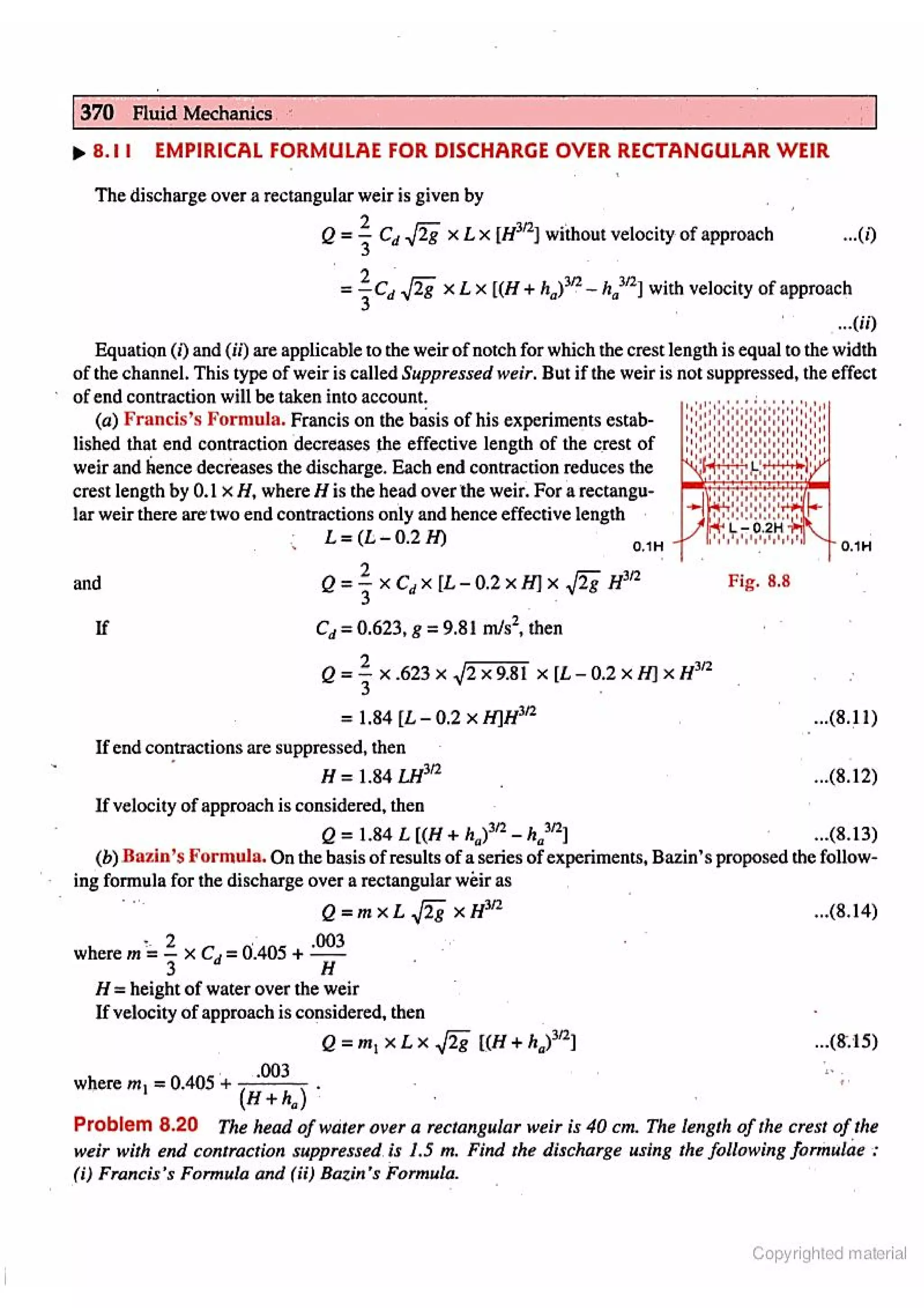 Fluid Mechanic and Hyraulics