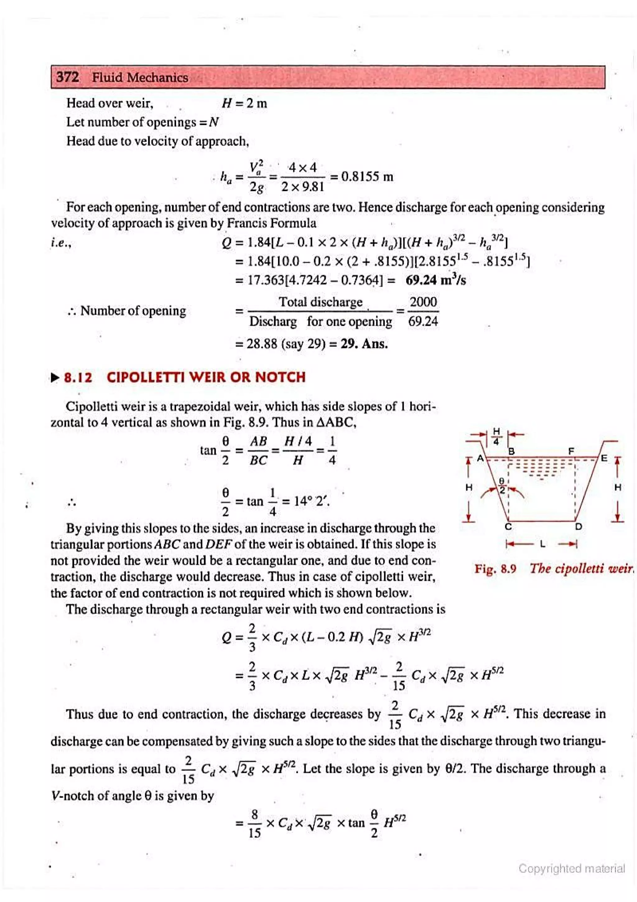 Fluid Mechanic and Hyraulics