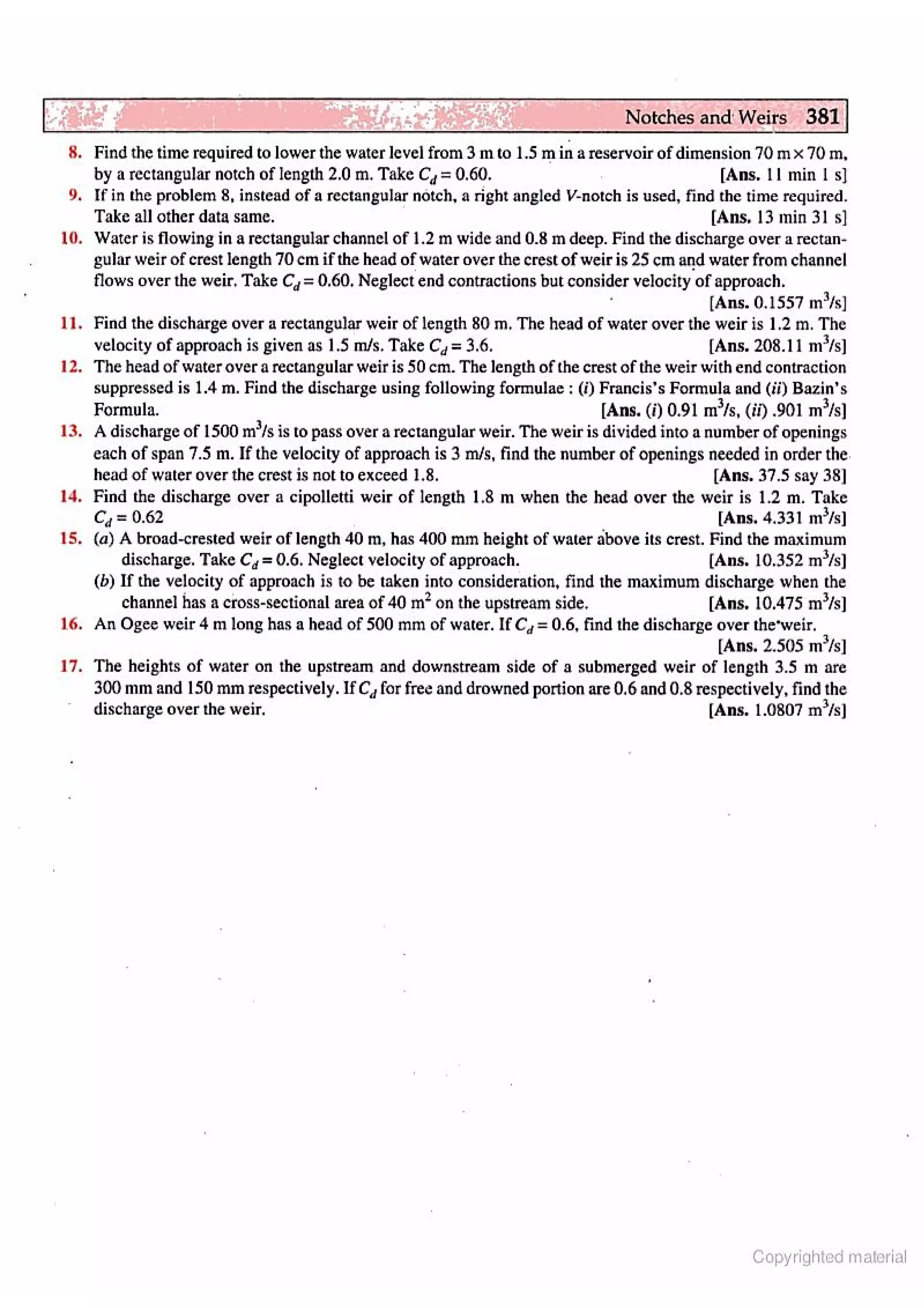 Fluid Mechanic and Hyraulics