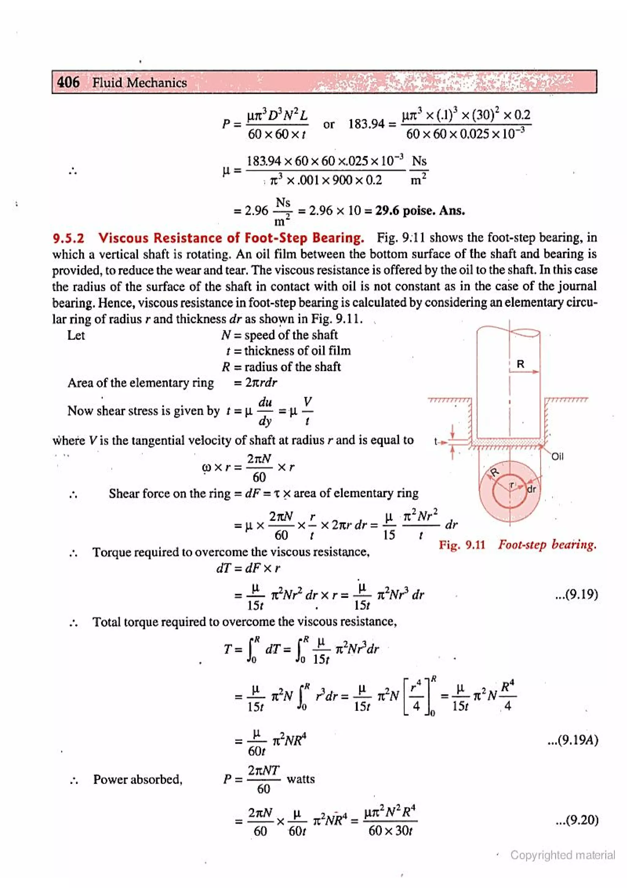 Fluid Mechanic and Hyraulics