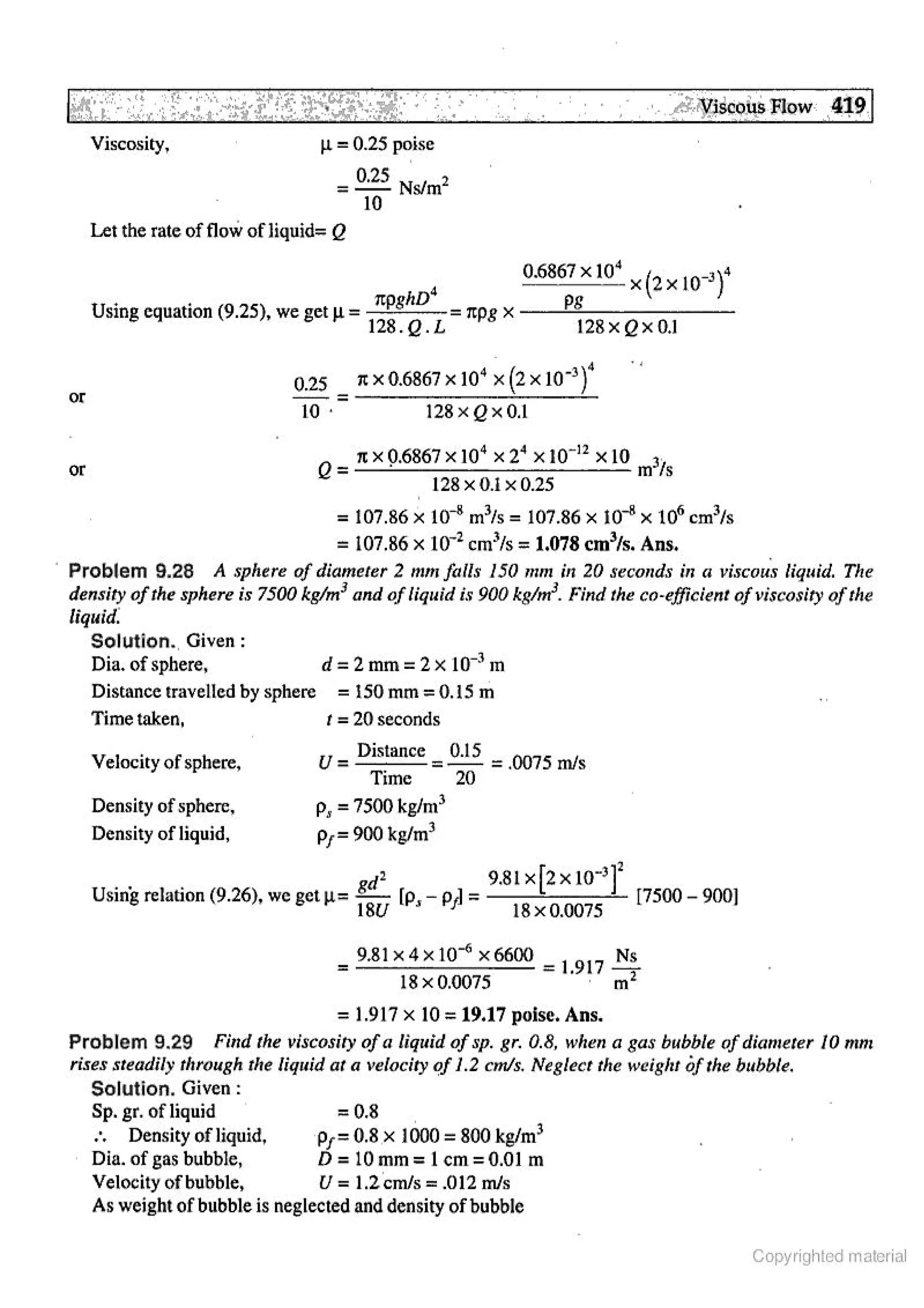 Fluid Mechanic and Hyraulics