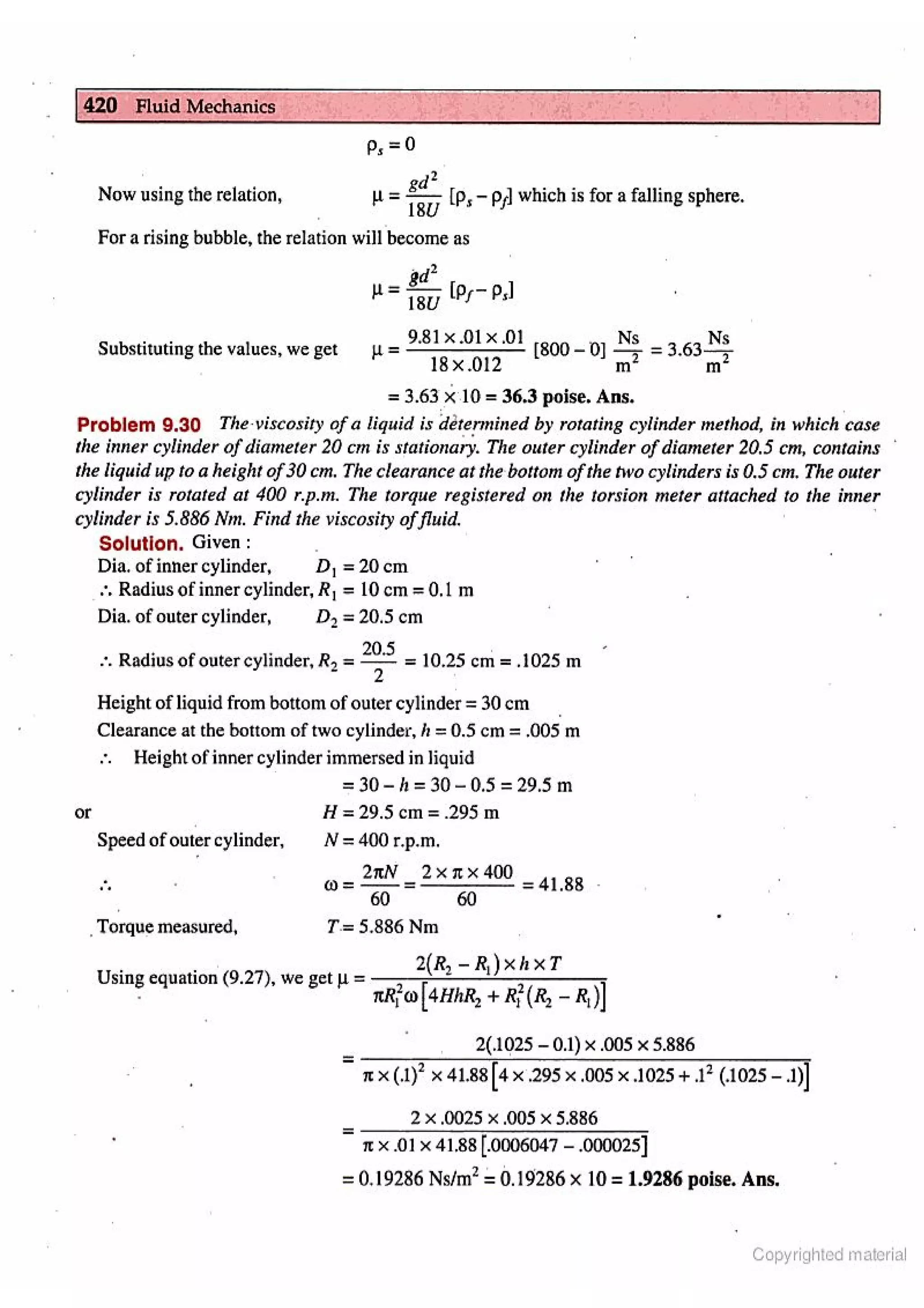Fluid Mechanic and Hyraulics