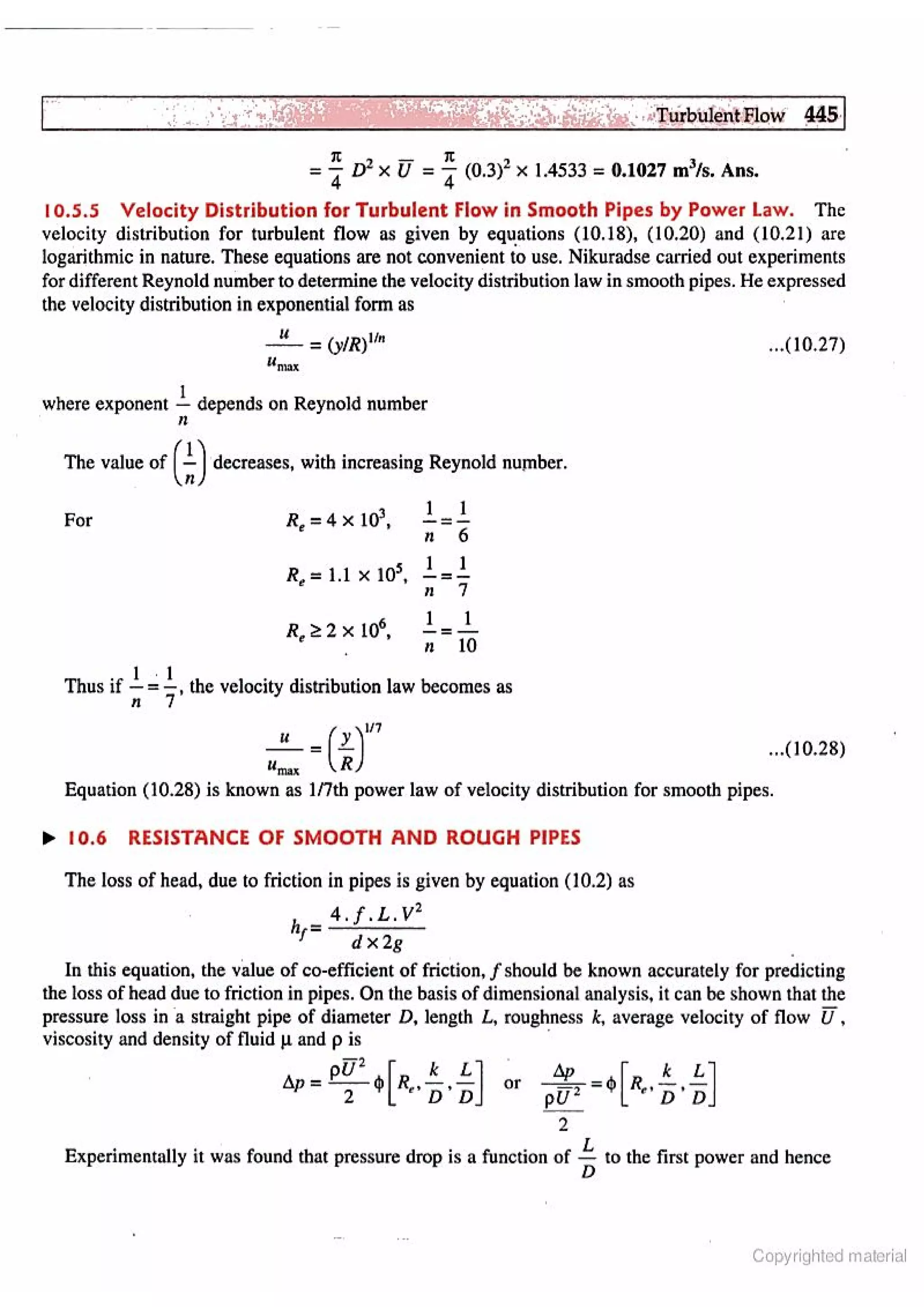 Fluid Mechanic and Hyraulics