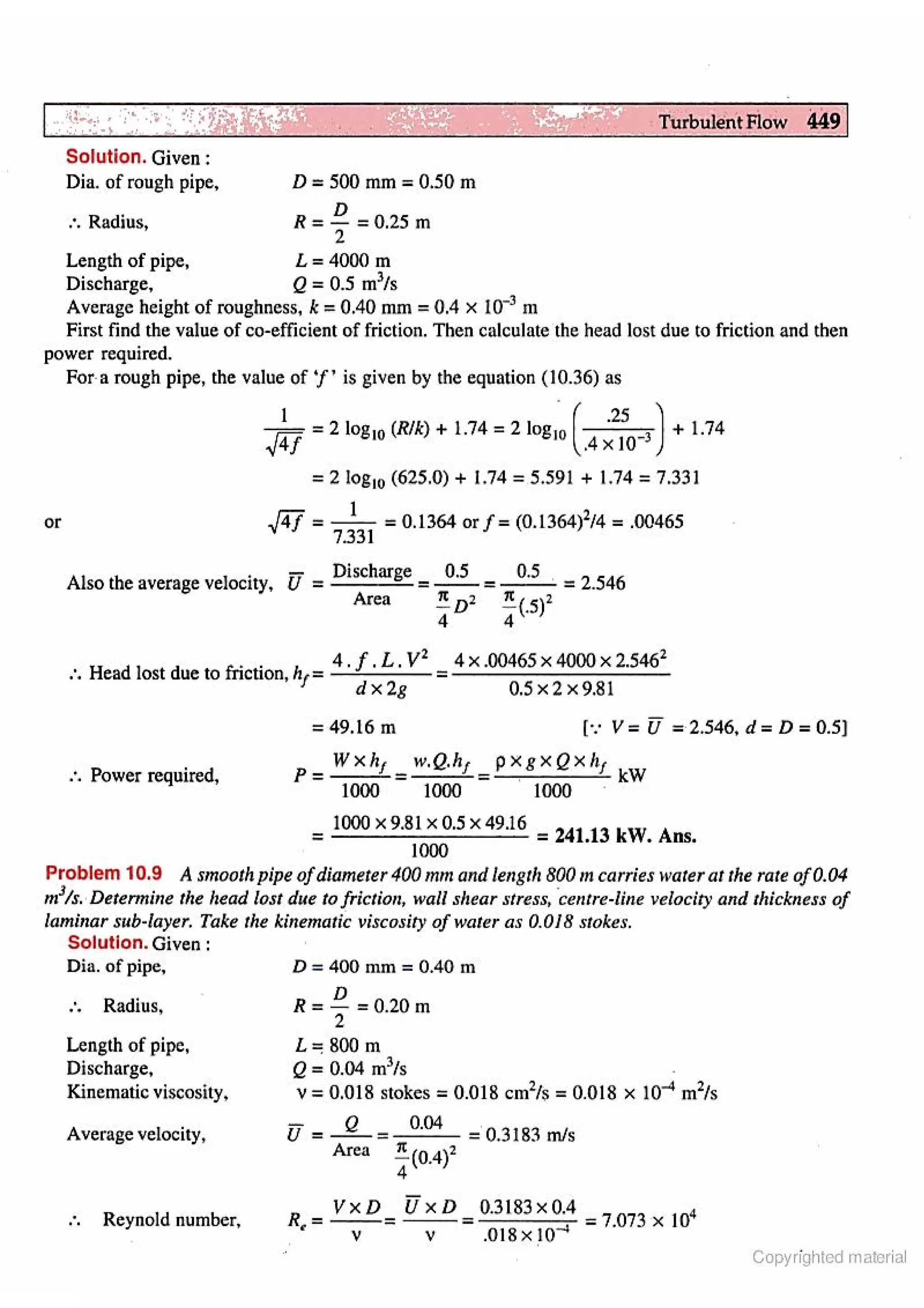 Fluid Mechanic and Hyraulics