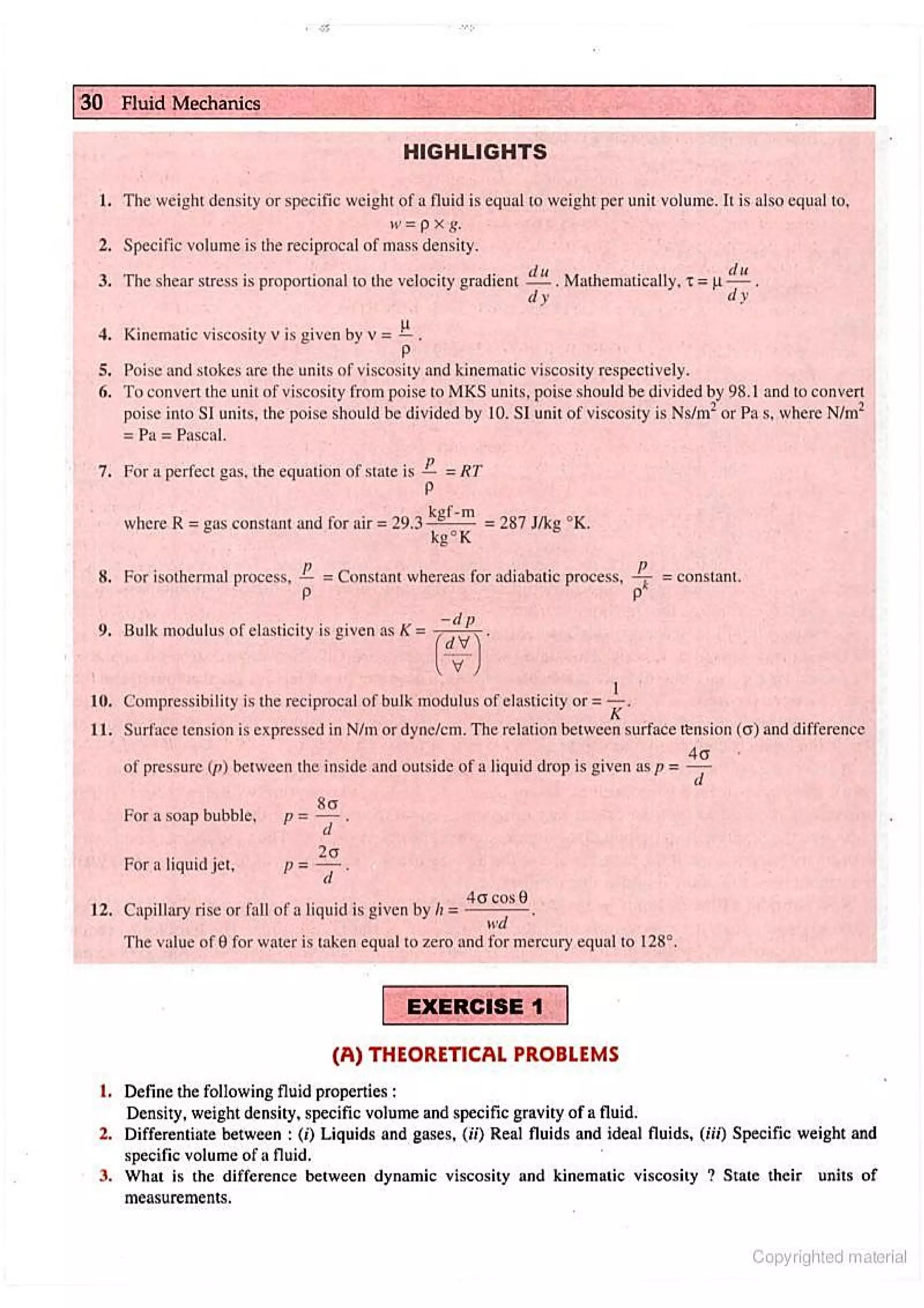 Fluid Mechanic and Hyraulics