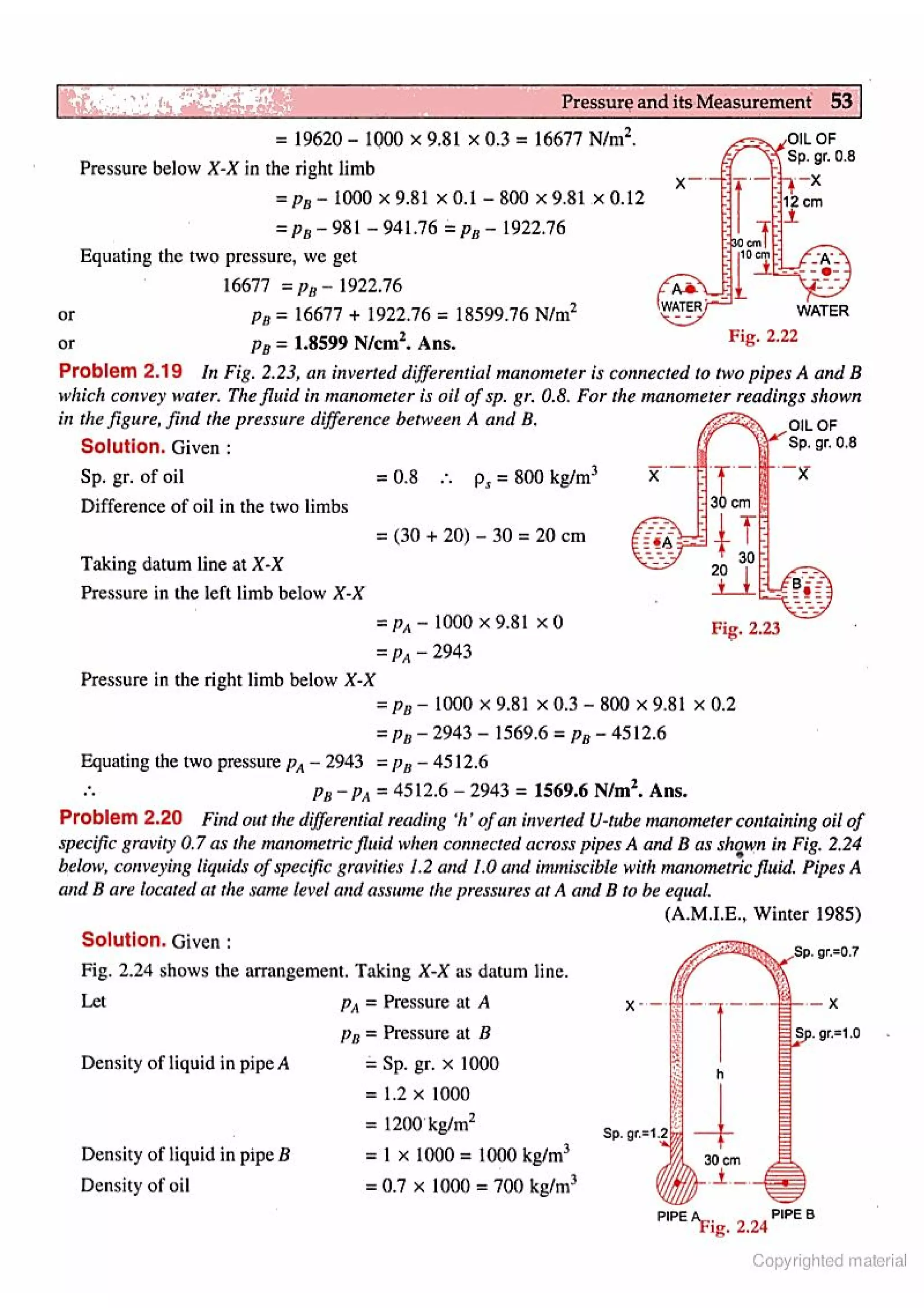 Fluid Mechanic and Hyraulics