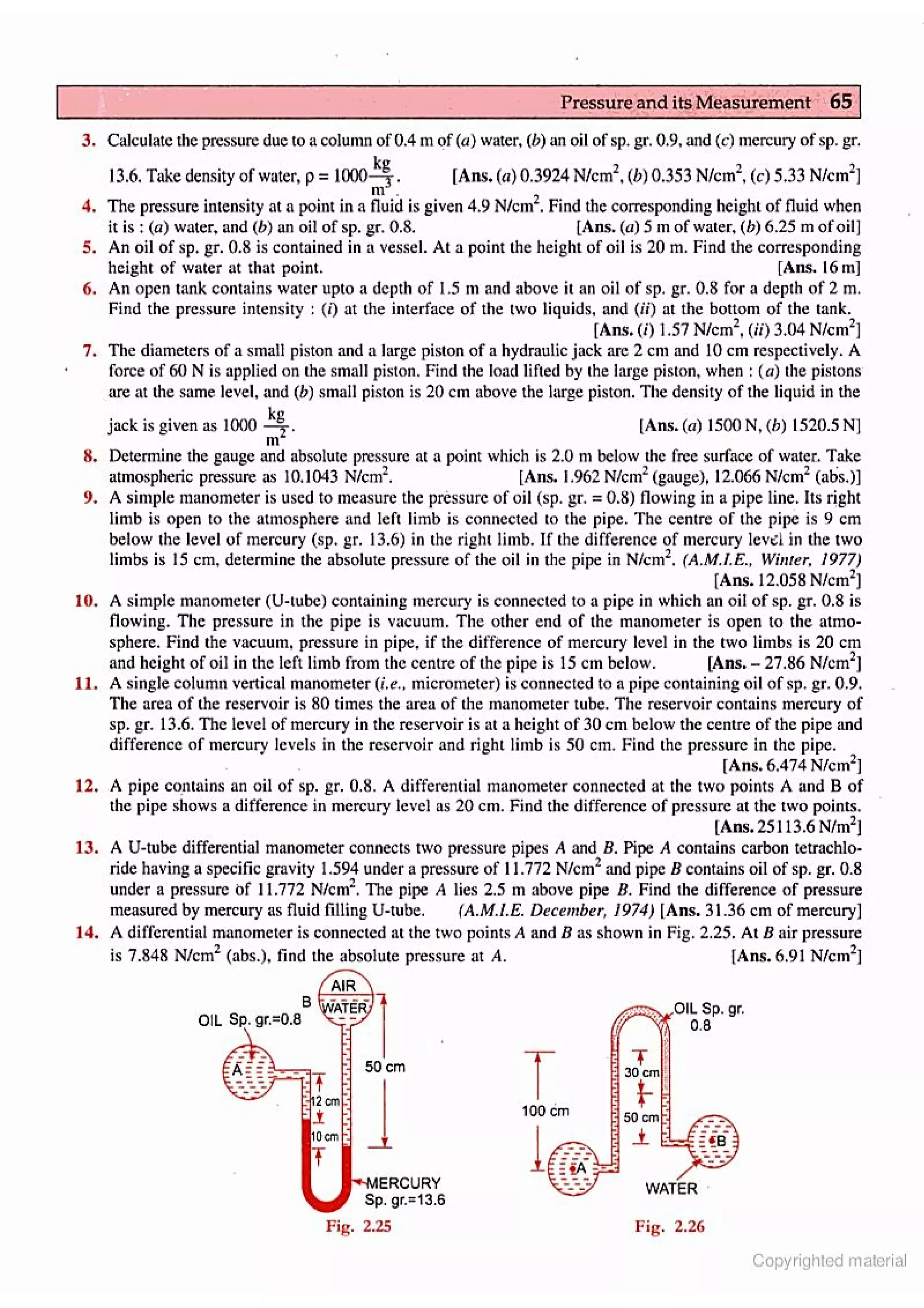 Fluid Mechanic and Hyraulics