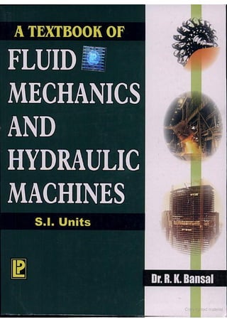 Fluid Mechanic and Hyraulics 
