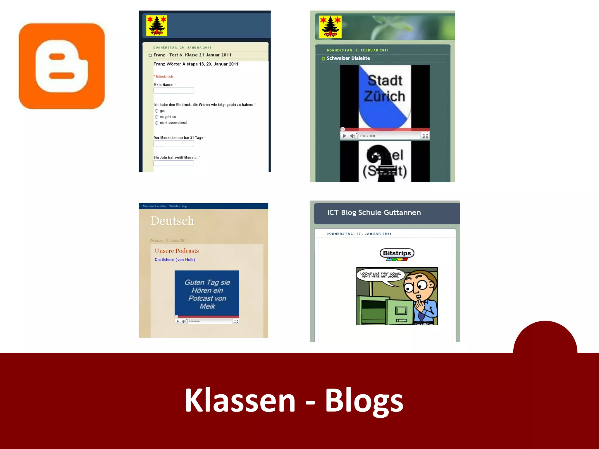 Klassen - Blogs
 