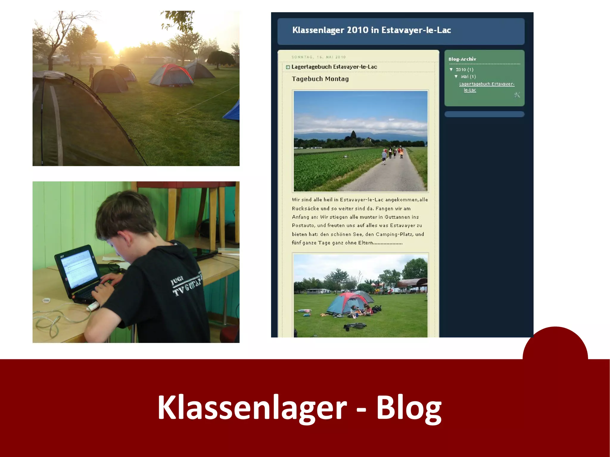 Klassenlager - Blog
 