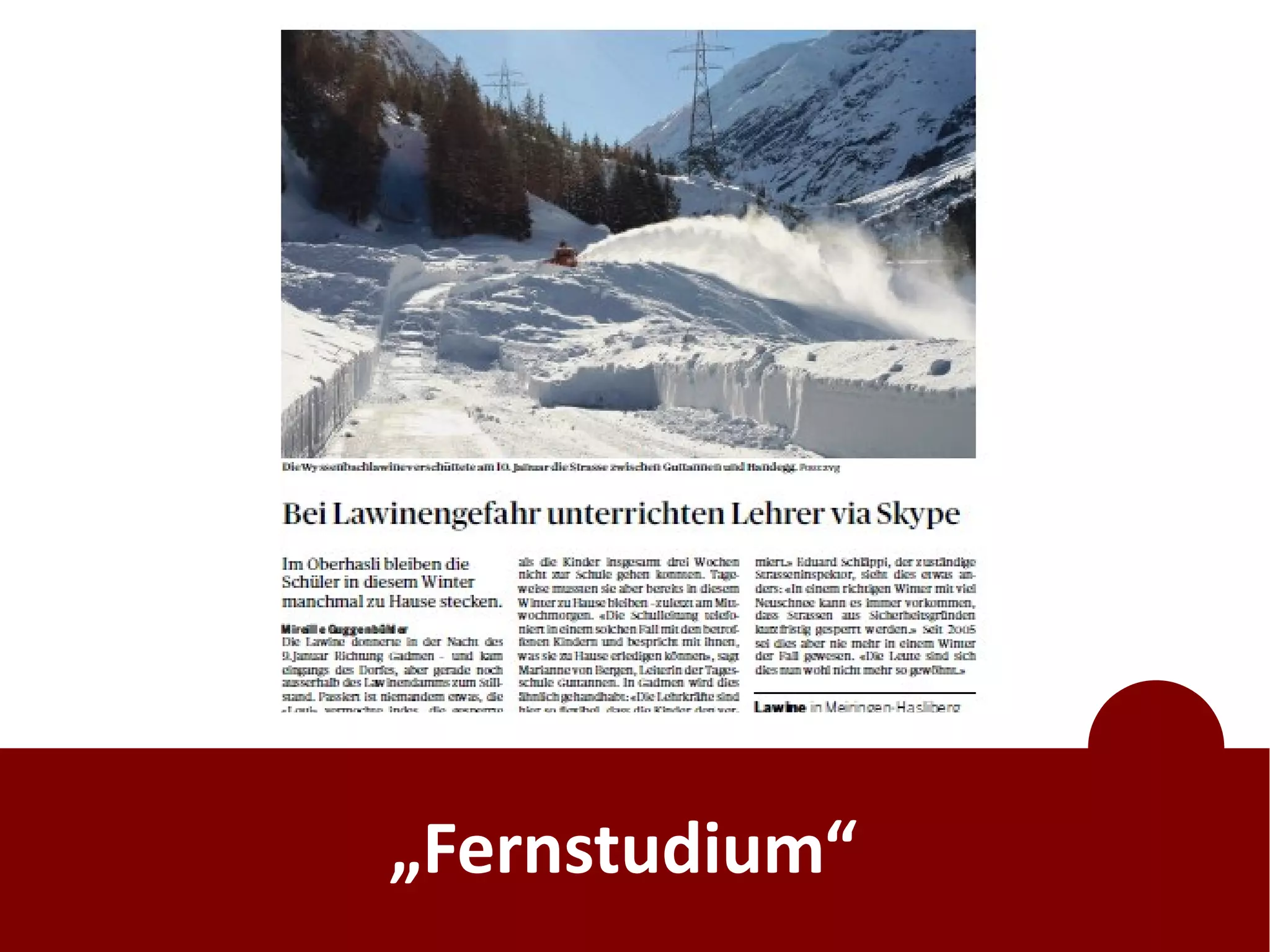 „Fernstudium“
 