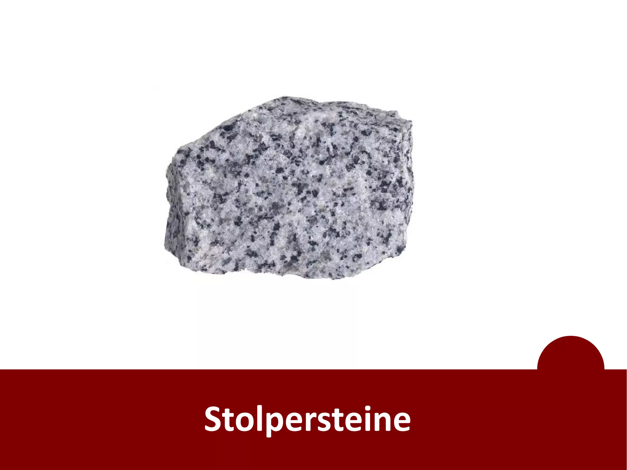 Stolpersteine
 