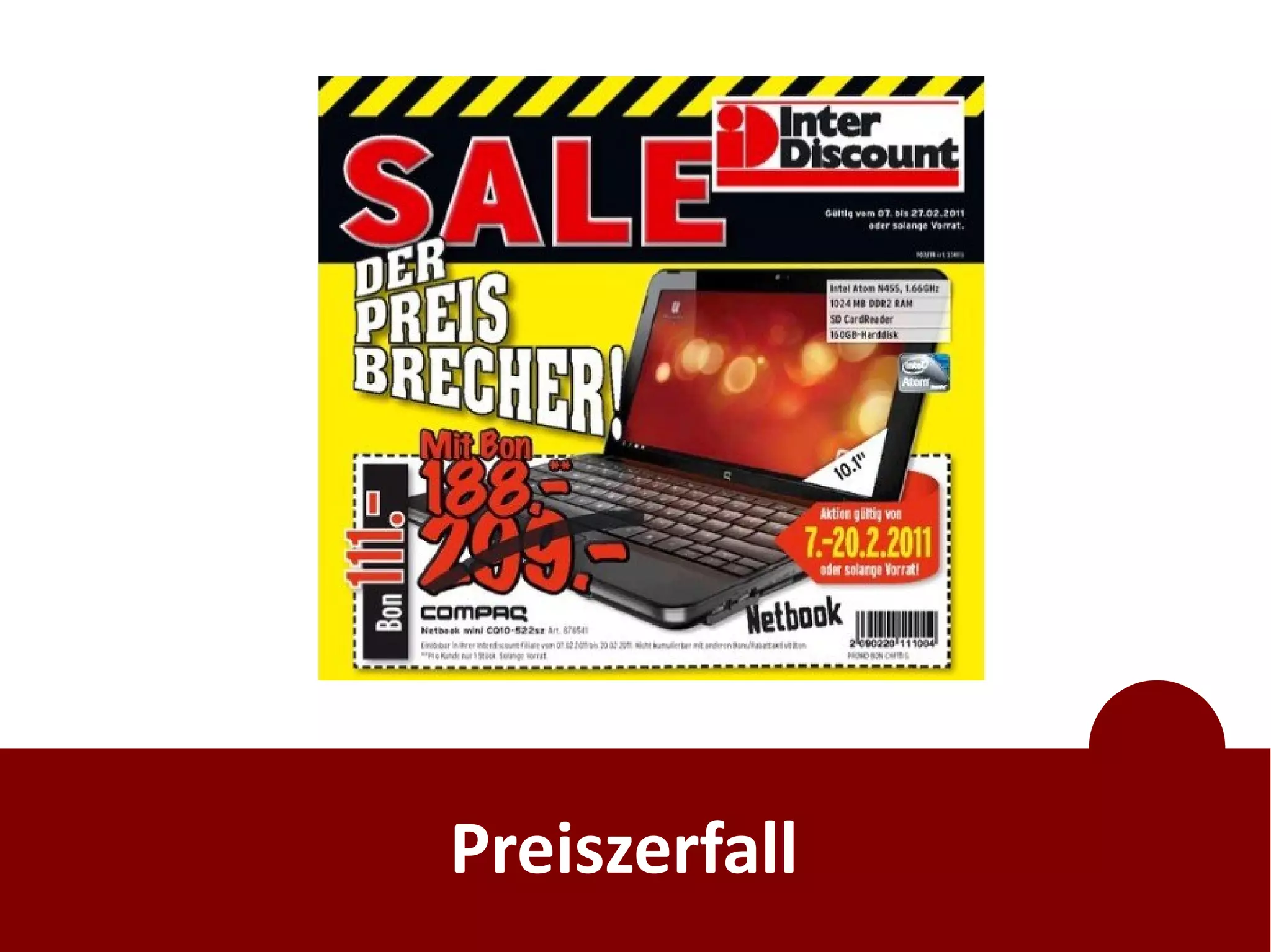 Preiszerfall
 
