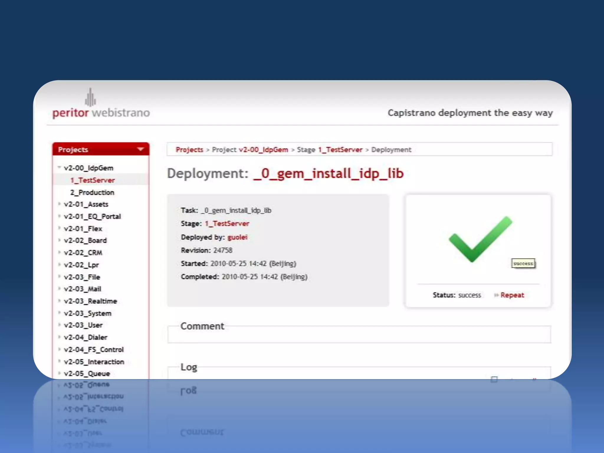 Host all in one domainLoad each rails app into a subdir, we use Unicorn  unicorn_rails --path /user  unicorn_rails --path /studycenter  unicorn_rails --path /scenario